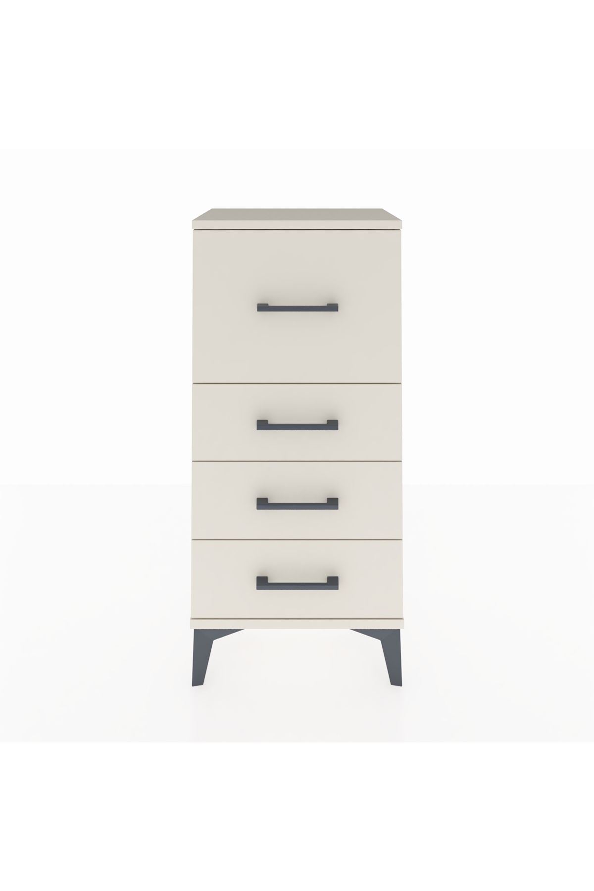 Arges Komodin 4 Çekmeceli 44x30x96 - S09M006V1A