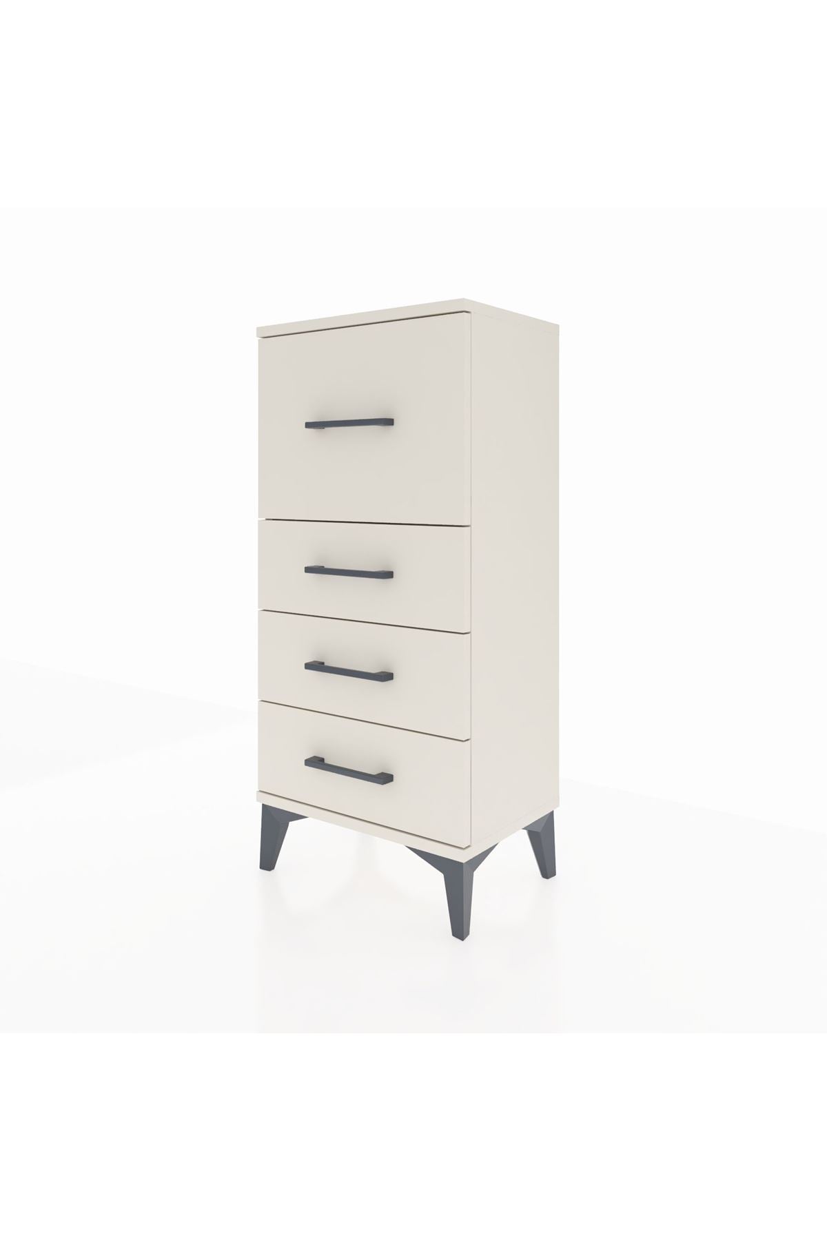 Arges Komodin 4 Çekmeceli 44x30x96 - S09M006V1A