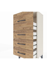 Arges Komodin 4 Çekmeceli 44x30x96 - S09M006V3A
