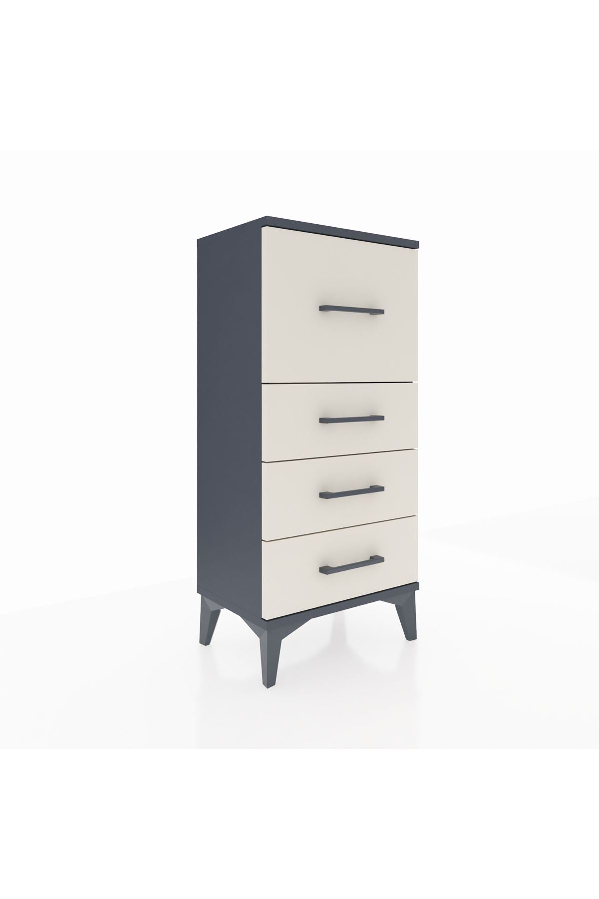 Arges Komodin 4 Çekmeceli 44x30x96 - S09M006V4A