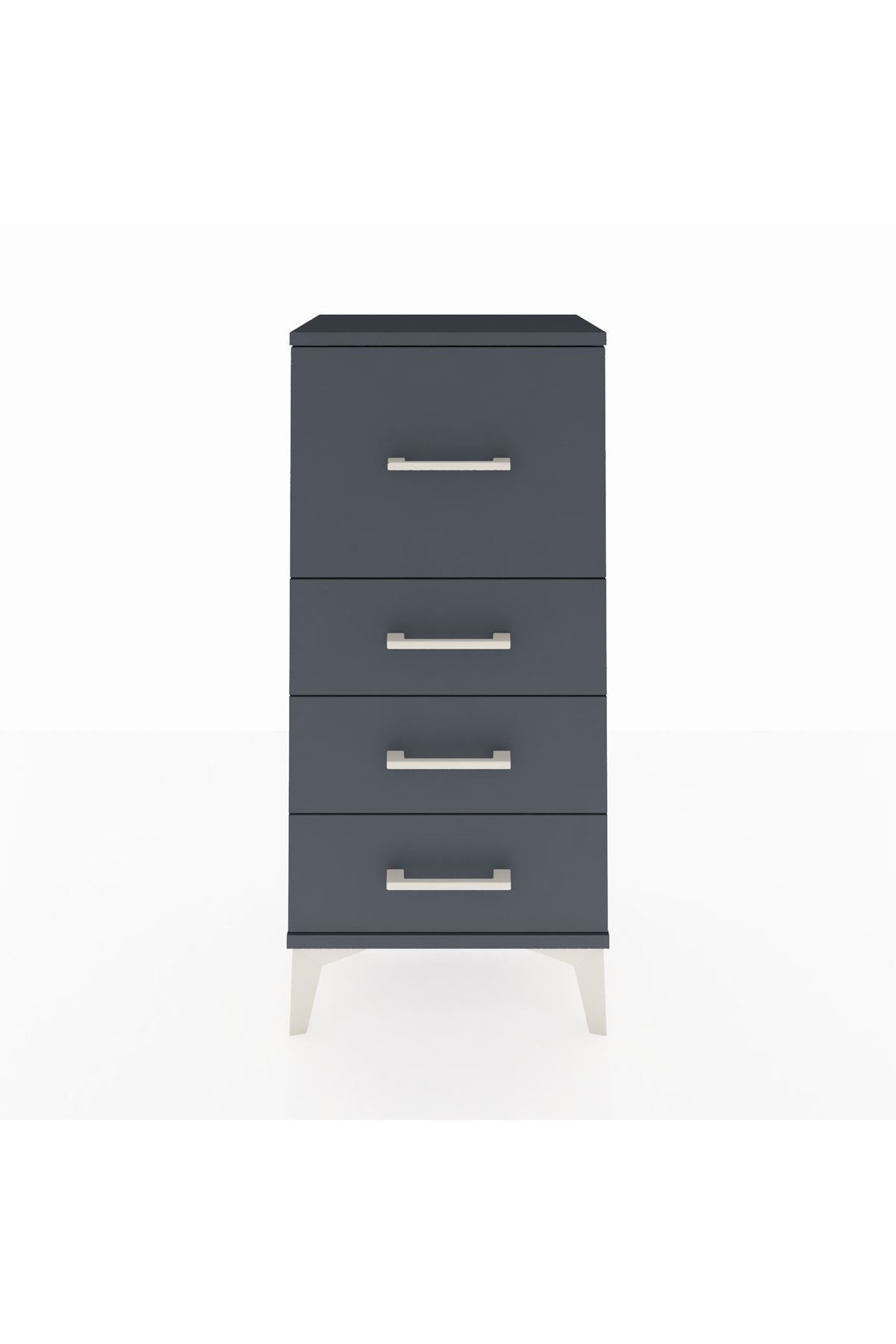 Arges Komodin 4 Çekmeceli 44x30x96 - S09M006V5A