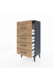 Arges Komodin 4 Çekmeceli 44x30x96 - S09M006V6A