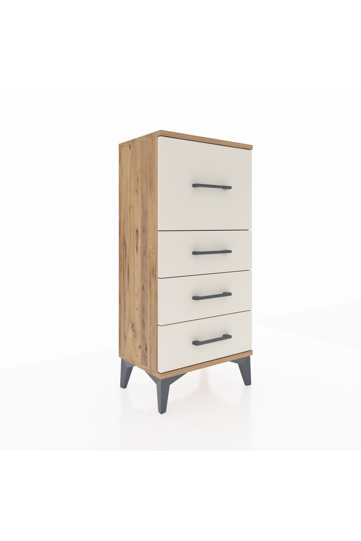 Arges Komodin 4 Çekmeceli 44x30x96 - S09M006V7A