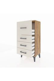 Arges Komodin 4 Çekmeceli 44x30x96 - S09M006V7A