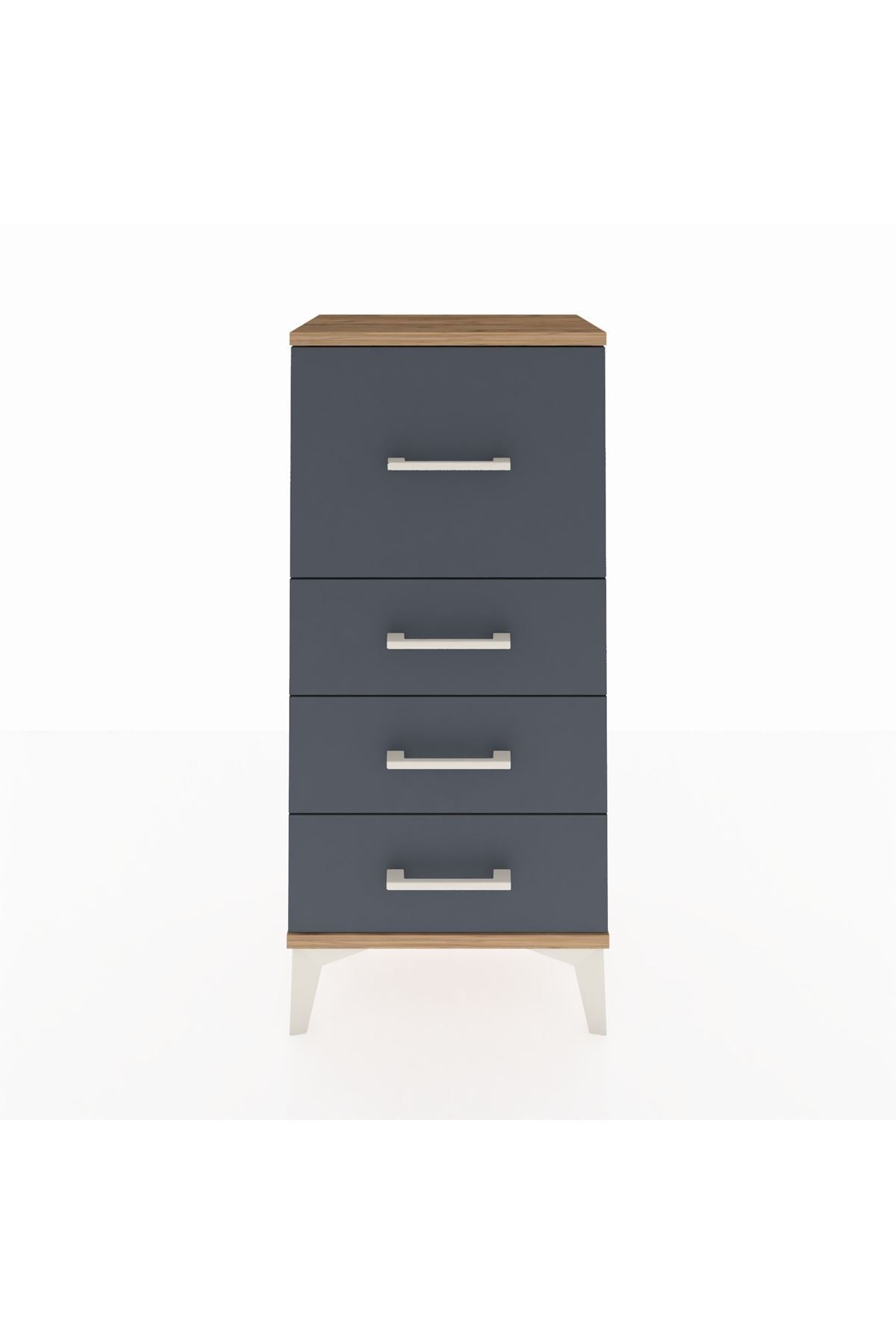 Arges Komodin 4 Çekmeceli 44x30x96 - S09M006V8A