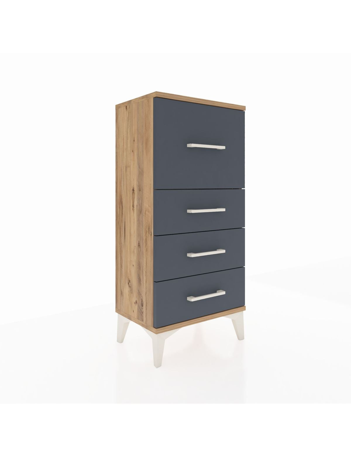 Arges Komodin 4 Çekmeceli 44x30x96 - S09M006V8A