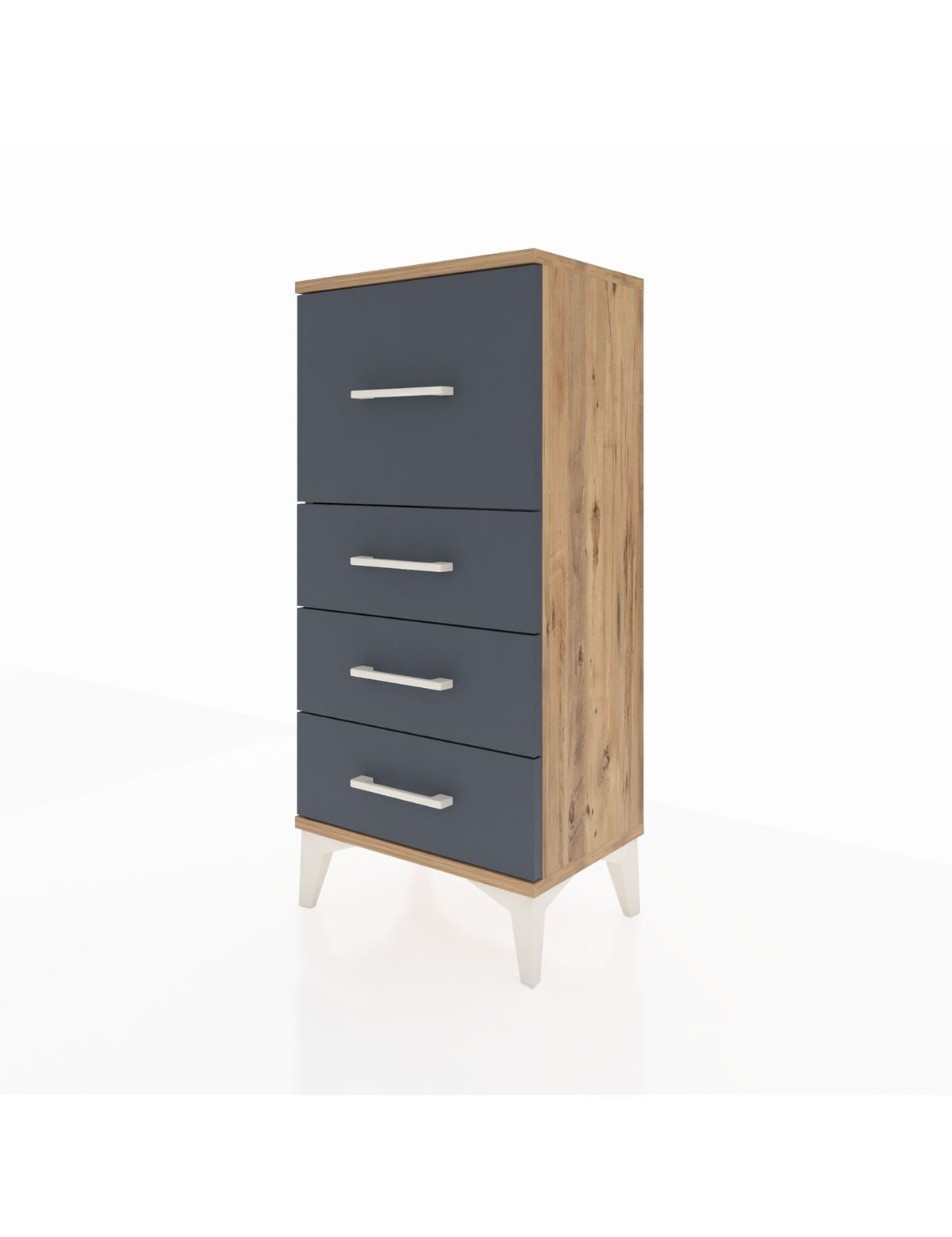Arges Komodin 4 Çekmeceli 44x30x96 - S09M006V8A