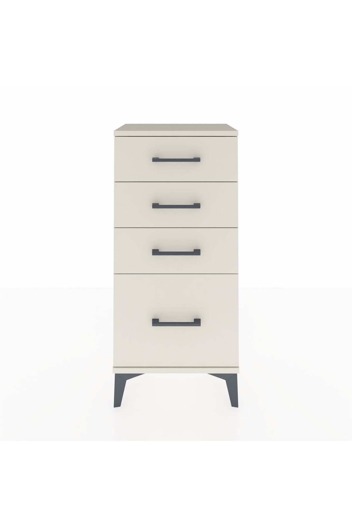 Arges Komodin 4 Çekmeceli 44x30x96 - S09M007V1A