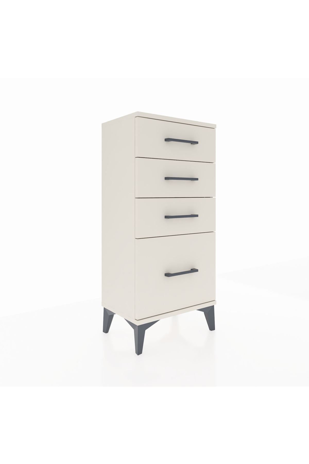 Arges Komodin 4 Çekmeceli 44x30x96 - S09M007V1A