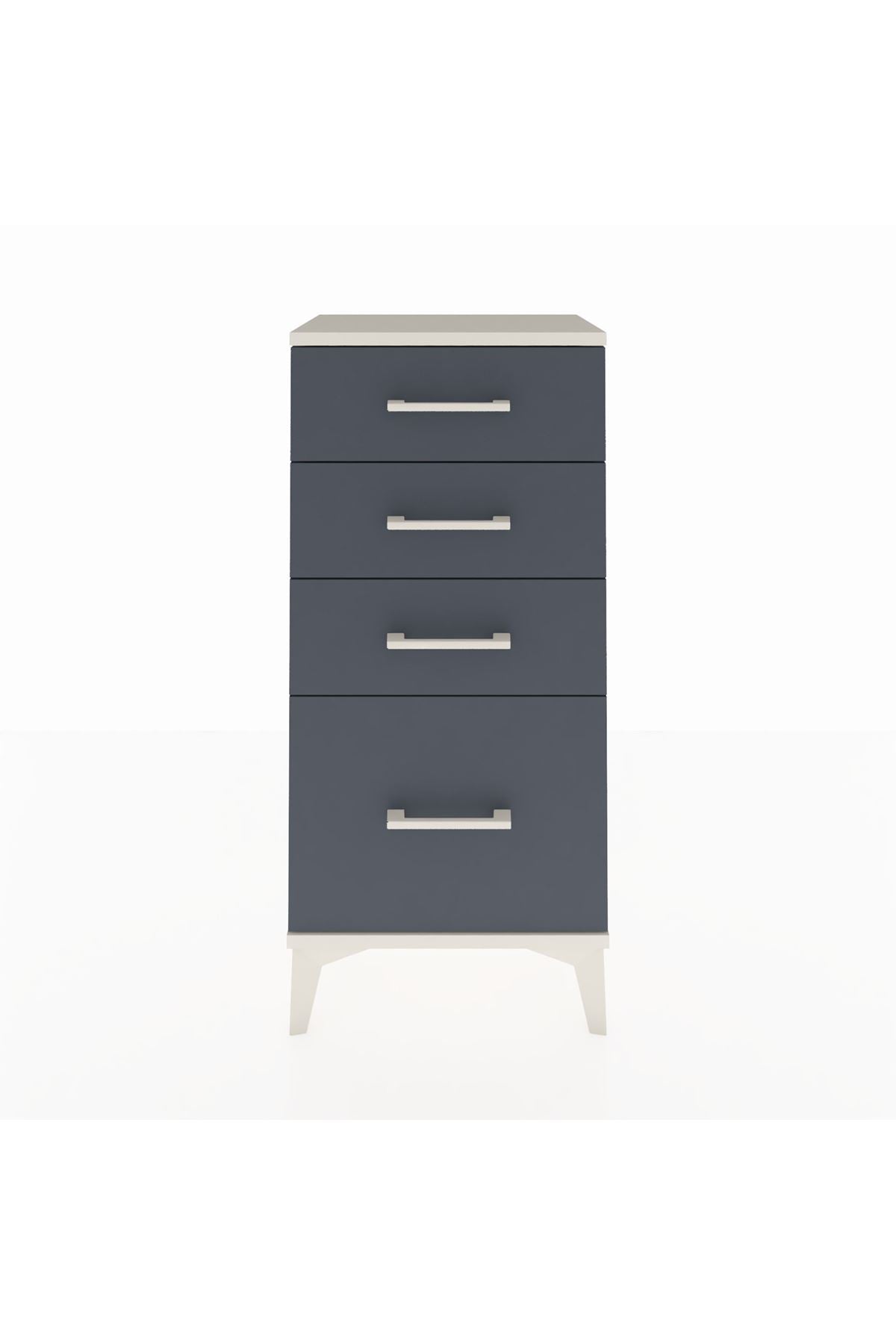 Arges Komodin 4 Çekmeceli 44x30x96 - S09M007V2A