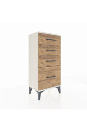 Arges Komodin 4 Çekmeceli 44x30x96 - S09M007V3A