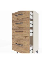 Arges Komodin 4 Çekmeceli 44x30x96 - S09M007V3A