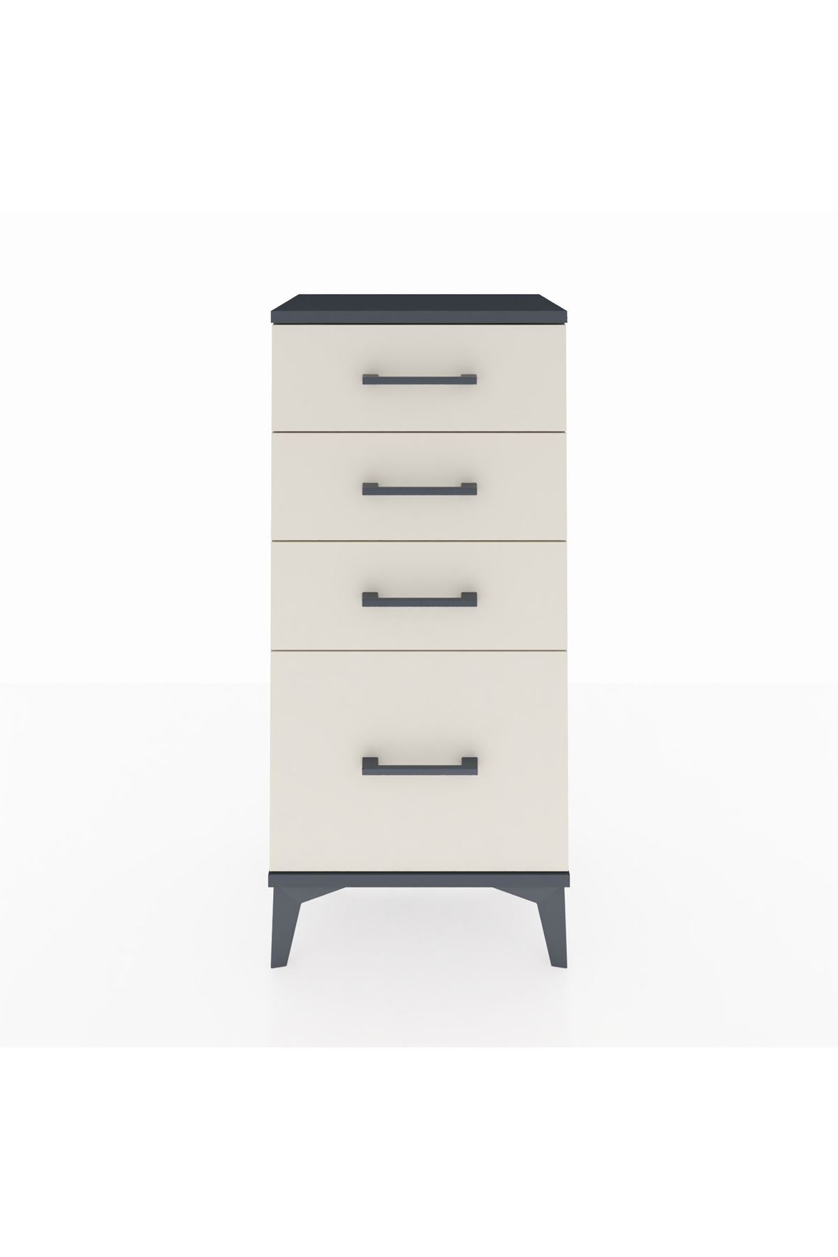 Arges Komodin 4 Çekmeceli 44x30x96 - S09M007V4A