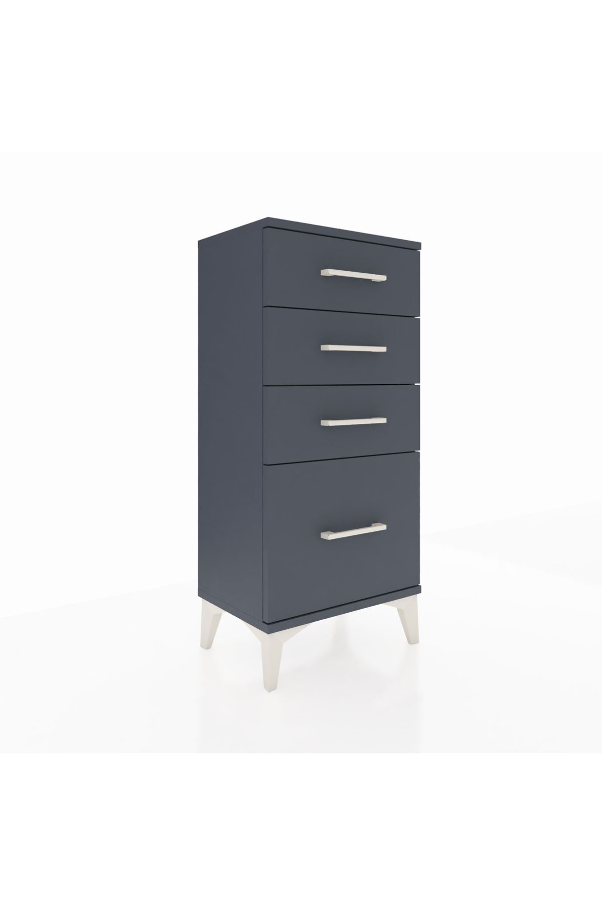 Arges Komodin 4 Çekmeceli 44x30x96 - S09M007V5A