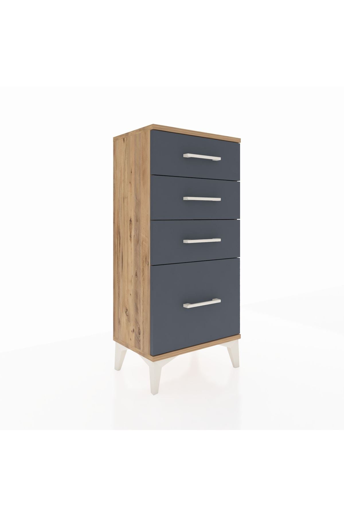 Arges Komodin 4 Çekmeceli 44x30x96 - S09M007V8A