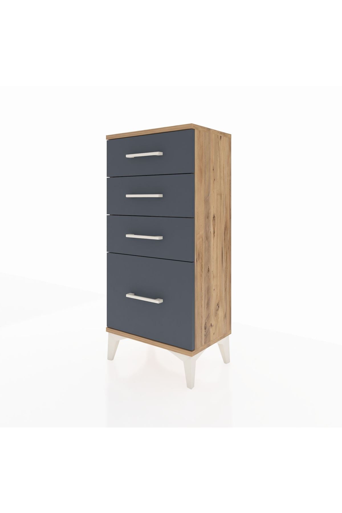 Arges Komodin 4 Çekmeceli 44x30x96 - S09M007V8A