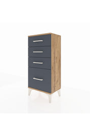 Arges Komodin 4 Çekmeceli 44x30x96 - S09M007V8A