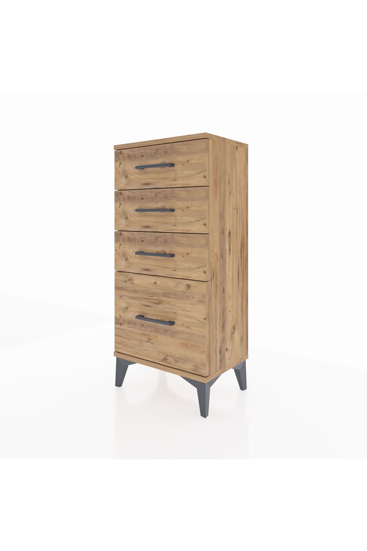 Arges Komodin 4 Çekmeceli 44x30x96 - S09M007V9A