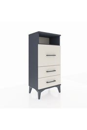 Arges Komodin Tek Raflı 3 Çekmeceli 44x30x96 - S09M009V4A