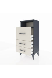 Arges Komodin Tek Raflı 3 Çekmeceli 44x30x96 - S09M009V4A