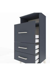 Arges Komodin Tek Raflı 3 Çekmeceli 44x30x96 - S09M009V5A