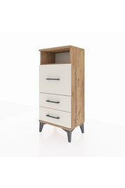 Arges Komodin Tek Raflı 3 Çekmeceli 44x30x96 - S09M009V7A