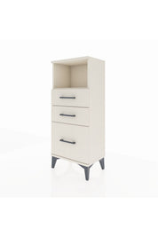 Arges Komodin Tek Raflı 3 Çekmeceli 44x30x106 - S10M014V1A