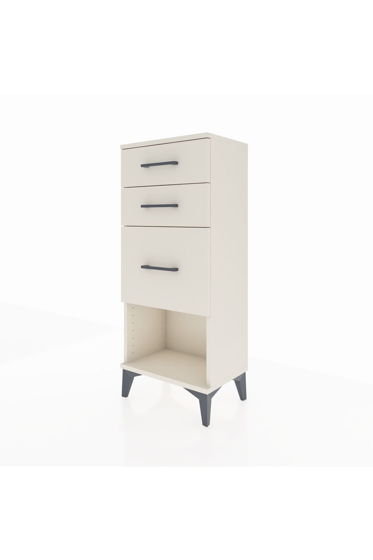 Arges Komodin 3 Çekmeceli 44x30x106 - S10M016V1A
