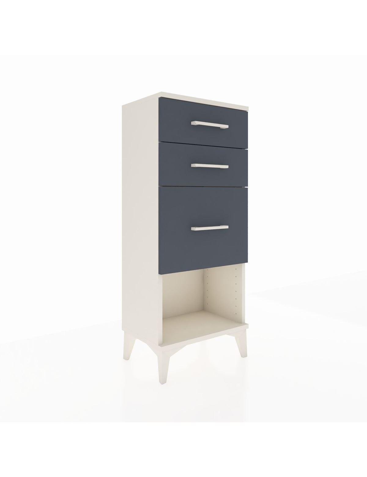 Arges Komodin 3 Çekmeceli 44x30x106 - S10M016V2A