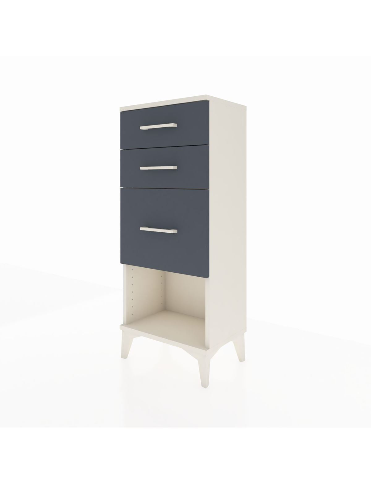 Arges Komodin 3 Çekmeceli 44x30x106 - S10M016V2A