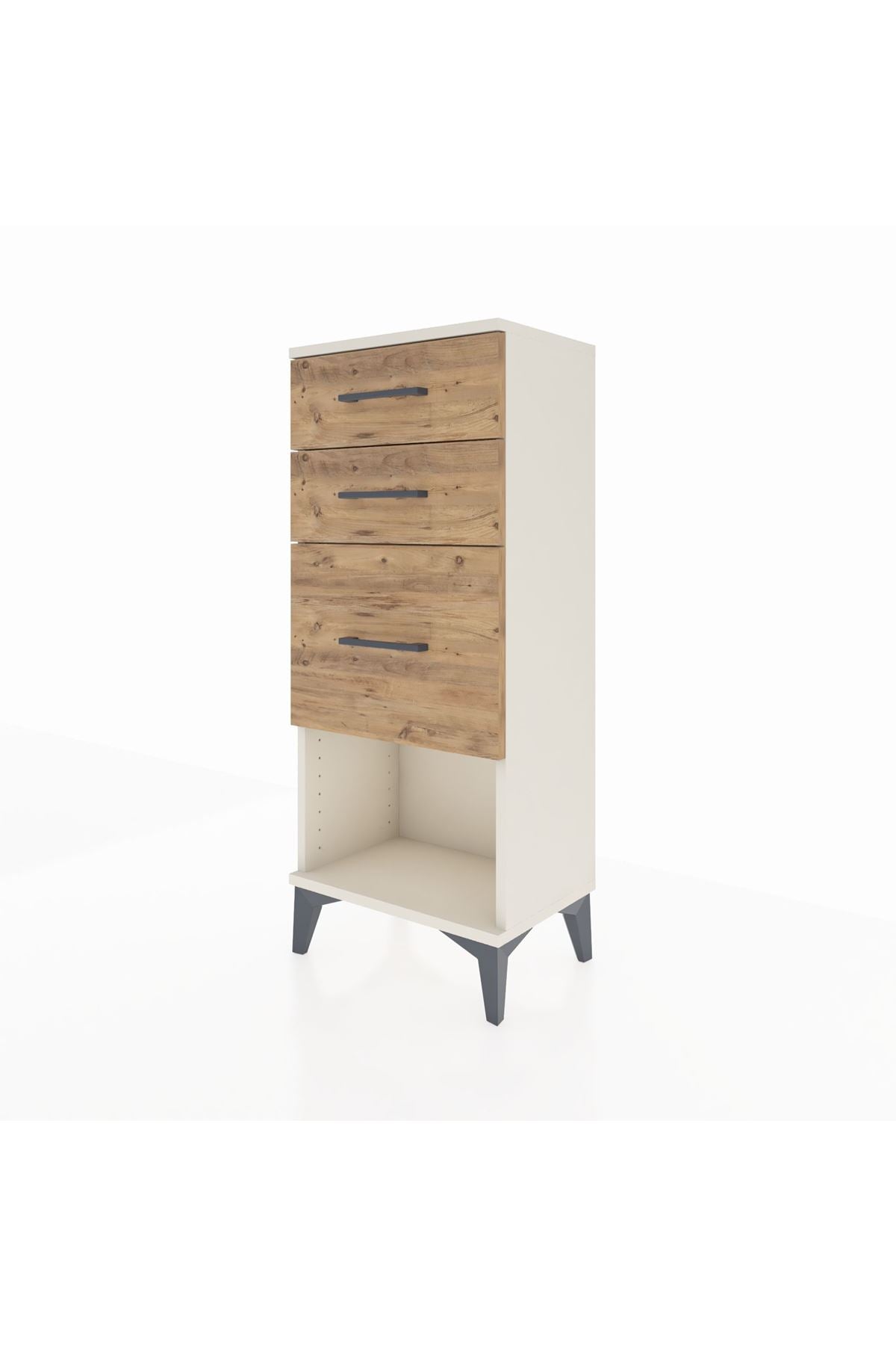 Arges Komodin 3 Çekmeceli 44x30x106 - S10M016V3A