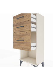 Arges Komodin 3 Çekmeceli 44x30x106 - S10M016V3A