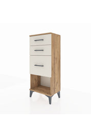 Arges Komodin 3 Çekmeceli 44x30x106 - S10M016V7A