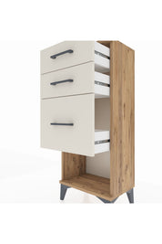 Arges Komodin 3 Çekmeceli 44x30x106 - S10M016V7A