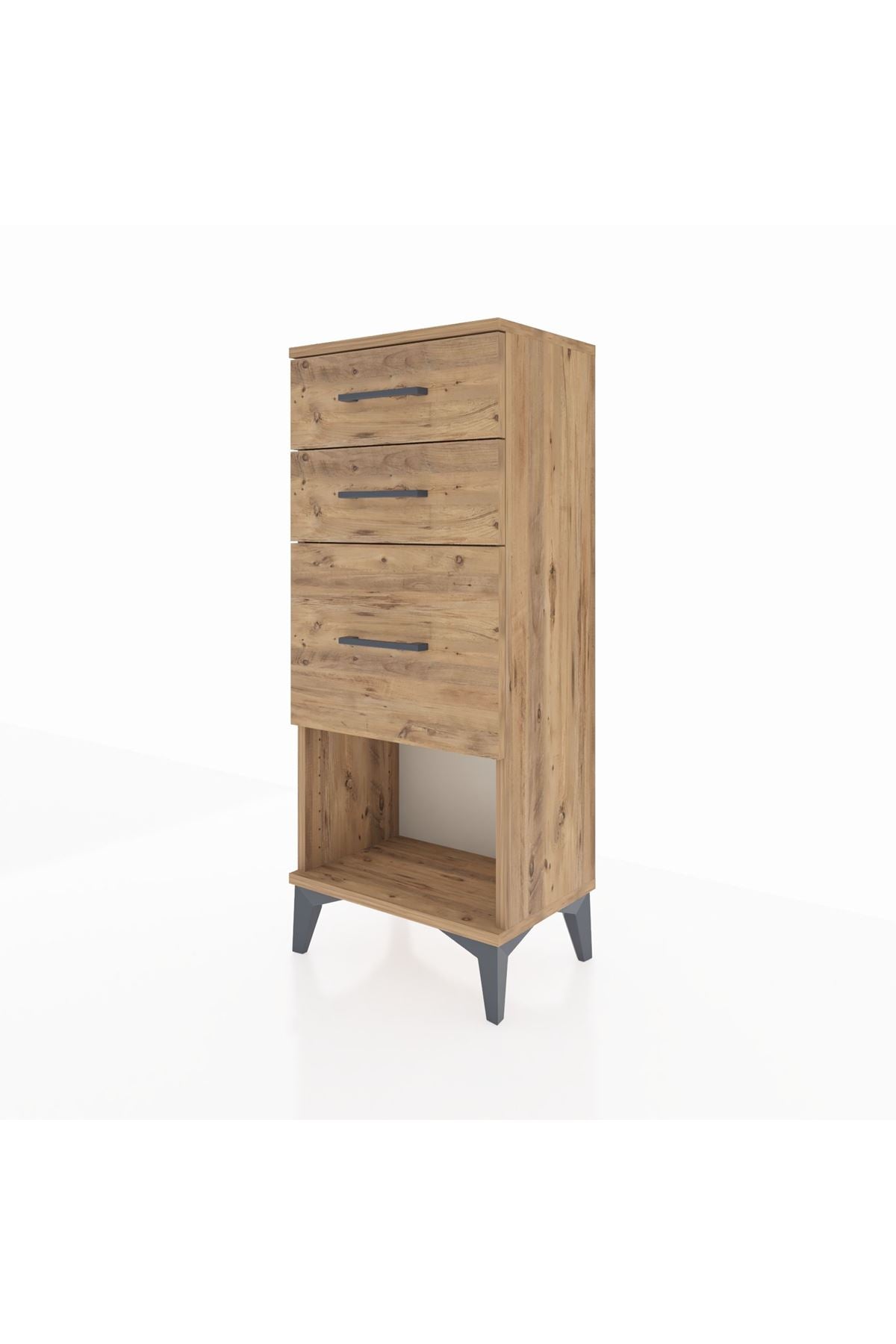 Arges Komodin 3 Çekmeceli 44x30x106 - S10M016V9A