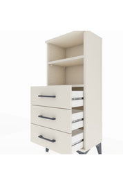 Arges Komodin 2 Raflı 3 Çekmeceli 44x30x106 - S10M017V1A