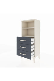 Arges Komodin 2 Raflı 3 Çekmeceli 44x30x106 - S10M017V2A