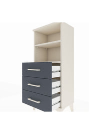 Arges Komodin 2 Raflı 3 Çekmeceli 44x30x106 - S10M017V2A