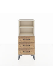 Arges Komodin 2 Raflı 3 Çekmeceli 44x30x106 - S10M017V3A