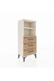 Arges Komodin 2 Raflı 3 Çekmeceli 44x30x106 - S10M017V3A