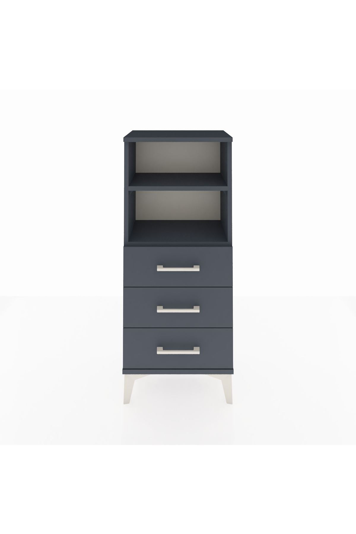 Arges Komodin 2 Raflı 3 Çekmeceli 44x30x106 - S10M017V5A