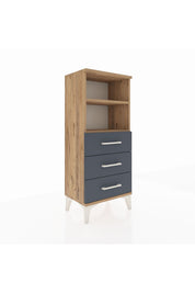 Arges Komodin 2 Raflı 3 Çekmeceli 44x30x106 - S10M017V8A