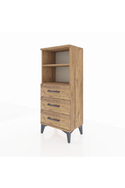 Arges Komodin 2 Raflı 3 Çekmeceli 44x30x106 - S10M017V9A