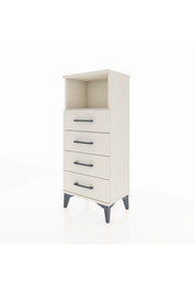 Arges Komodin Tek Raflı 4 Çekmeceli 44x30x106 - S10M018V1A