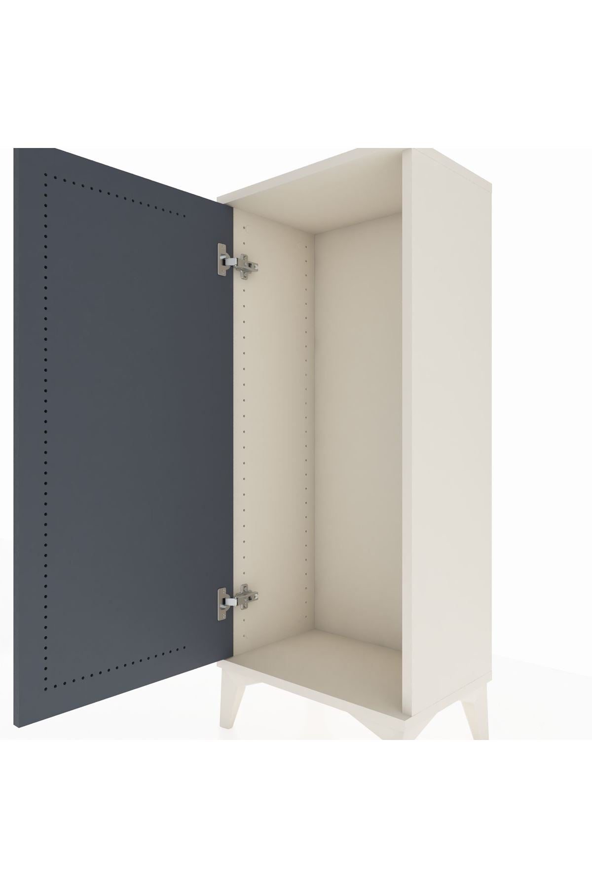 Arges Komodin Tek Kapaklı 44x30x106 - S10M002V2A