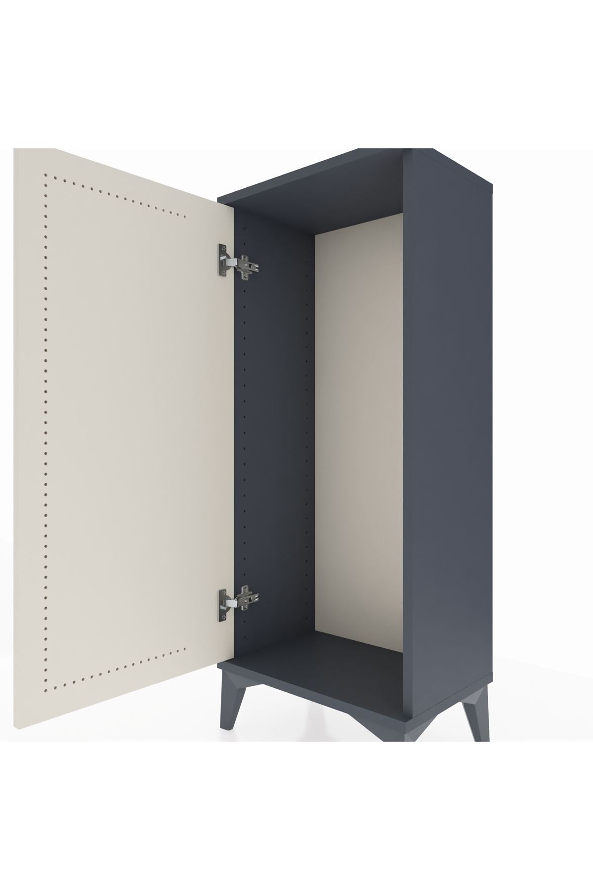 Arges Komodin Tek Kapaklı 44x30x106 - S10M002V4A
