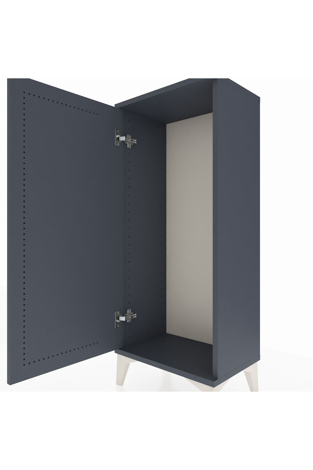 Arges Komodin Tek Kapaklı 44x30x106 - S10M002V5A