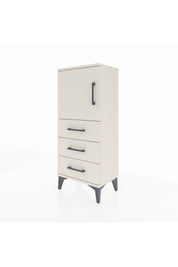 Arges Komodin 2 Raflı 3 Çekmeceli Tek Kapaklı 44x30x106 - S10M008V1A