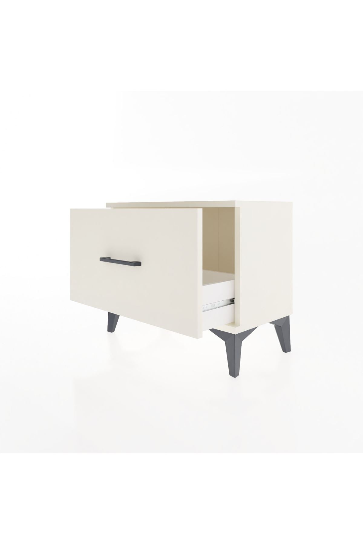 Arges Komodin Tek Çekmeceli 60x30x48 - S11M001V1A