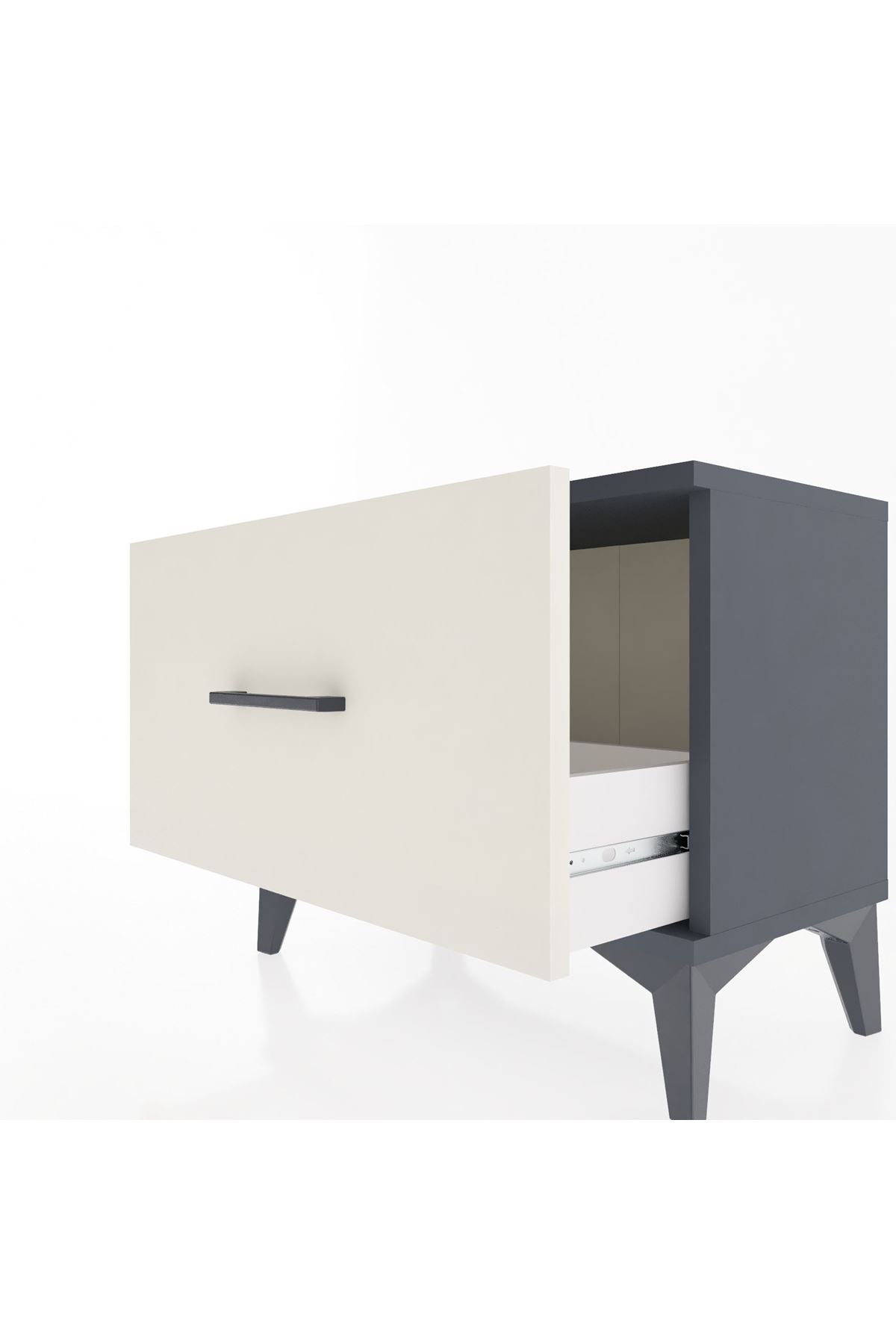 Arges Komodin Tek Çekmeceli 60x30x48 - S11M001V4A